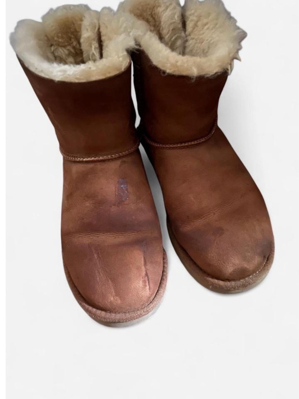 UGG Chestnut Shearling Short Winter Boots